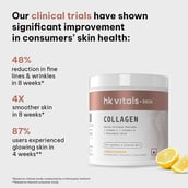 9 - HealthKart HK Vitals Skin Radiance Collagen OP,  200 g  Lemon 