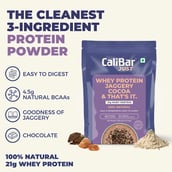 1 - Calibar Just Whey Protein,  1.54 lb  Chocolate 
