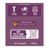 8 - MuscleBlaze High Protein Muesli, 0.4 kg Fruits & Nut