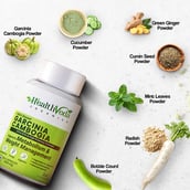 5 - Health Veda Organics Garcinia Cambogia,  60 veggie capsule(s) 