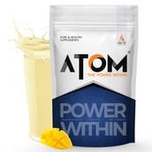1 - AS-IT-IS Nutrition ATOM Mass Gainer,  2.2 lb  Mango Fusion 