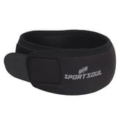 3 - SportSoul Wrist Support with Thumb Wrap,  Black  Free Size 