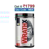 MuscleBlaze Pre Workout WrathX,  1.12 lb  Fruit Fury 