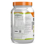 3 - HealthyHey Nutrition Organic Pea & Rice Protein Powder,  2.2 lb  Unflavoured 