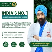 7 - Vlado's Himalayan Organics Chelated Magnesium Glycinate 2000mg,  Unflavoured  120 tablet(s) 