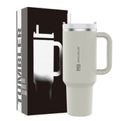 1 - MuscleBlaze Stainless Steel Insulated Tumbler,  Stallion White  1.2 L 