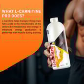 2 - MuscleBlaze Liquid Carnitine PRO - Triple Strength Formula 3300mg,  450 ml  Tangy Orange