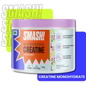 Smash Micronised Creatine Monohydrate, Unflavoured 0.22 lb