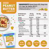 3 - Myfitness Peanut Butter Crunchy, 510 g Mango