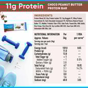 3 - Pro.Fitness Protein Bar, 6 bar(s) Choco Peanut Butter