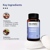 5 - HealthKart HK Vitals Pre and Probiotics,  60 capsules  Unflavoured