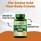 3 - Vlado's Himalayan Organics L-Glycine 500mg, 120 veggie capsule(s)