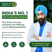 9 - Vlado's Himalayan Organics Methylcobalamin Vitamin B12 500mcg,  60 tablet(s)  Unflavoured 