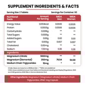 10 - Vlado's Himalayan Organics Magnesium Citrate (Chelated) 1000mg,  Unflavoured  120 veggie capsule(s) 