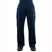 1 - Athflex Men's Straight Fit Classic Workout Pants,  Navy Blue  Large 