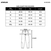 9 - Athflex Men's Straight Fit Classic Workout Pants,  Cream  Medium 