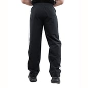 4 - Athflex Men's Lightweight Straight Fit Classic Stripe Pant, Black Medium