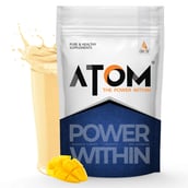 1 - AS-IT-IS Nutrition ATOM PWR Whey Protein,  2.2 lb  Mango 