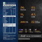 2 - AS-IT-IS Nutrition ATOM PWR Whey Protein, 2.2 lb Kesar Kulfi