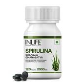 1 - INLIFE Spirulina 2000mg,  120 tablet(s) 