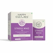 1 - Happy Cultures Stress Who Lemon Ginger,  15 sachets/pack 
