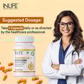 8 - INLIFE Turmeric Oil + Curcumin,  60 veggie capsule(s) 