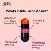 8 - INLIFE Astaxanthin 4mg,  30 veggie capsule(s) 