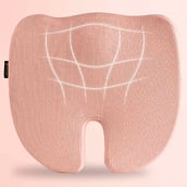 1 - betterhood Coccyx Seat Cushion,  Peach  for Chair 