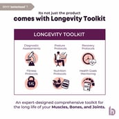 6 - betterhood Back Support Cushion,  Grey  for Chair 