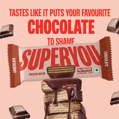 4 - Superyou Protein Wafer Bars Combo,  10 bar(s)  Strawberry Creme & Chocolate 