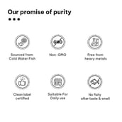 7 - HealthKart HK Vitals Fish Oil 1000mg with 180mg EPA and 120mg DHA,  30 capsules