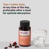 8 - HealthKart HK Vitals Multivitamin with Zinc & Vitamin C, 60 tablet(s) Unflavoured