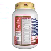 3 - Americanz Muscles Professional Iso Hydro,  2 lb  Caramel Popcorn 