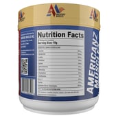3 - Americanz Muscles EAA + Nootropics 8:1:1,  Blue Raspberry  0.66 lb  30 Servings 