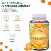 7 - Naturyz Glutathione with Vitamin C,  Orange  50 gummies 