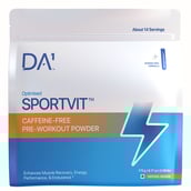 6 - Decode Age Optimised SportVit Caffeine Free Pre-Workout Powder, 0.38 lb Natural Orange