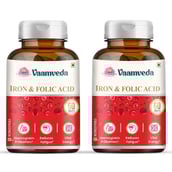 1 - Vaamveda Iron & Folic Acid (Pack of 2), 60 tablet(s)