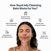 1 - Miduty Royal Jelly Cleansing Balm,  100 g  for All Skin Types 