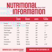 7 - TruNativ Pro Blend Whey Protein,  2 lb  Strawberry 