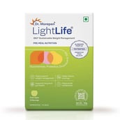 2 - Dr. Morepen LightLife Pre-Meal Nutrition,  10 sachets/pack  Green Apple (Pack of 6) 