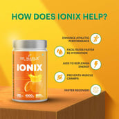 5 - DR. HARLE Ionix Isotonic Energy Drink,  2.2 lb  Orange 