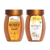 1 - Dr. Morepen 100% Pure Organic Honey & Multi Flora Honey,  250 g  Pure & Natural 