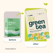 5 - myDaily 6x Green Tea,  25 sachets/pack  Lemon 