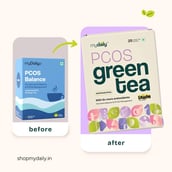 5 - myDaily PCOS Green Tea,  25 sachets/pack  Lemon 