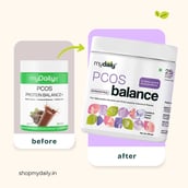 3 - myDaily PCOS Balance,  250 g  Cookie & Cream 