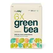 myDaily 6x Green Tea, 25 sachets/pack Lemon