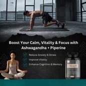 4 - Vitaminhaat Ashwagandha + Piperine 95%, 90 capsules