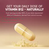 2 - Rasayanam Plant Based Vitamin B12,  120 capsules  Unflavoured 