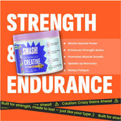 20 - Smash Micronised Creatine Monohydrate,  Citrus Surge  0.265 lb