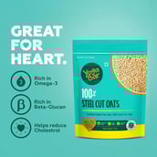 4 - Yogabar 100% Steel Cut Oats,  750 g  Unflavoured 